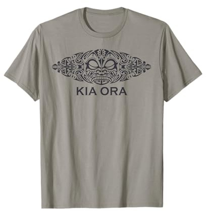 Maori Neuseeland Kia Ora Kultur Symbol Haka Tanz T-Shirt