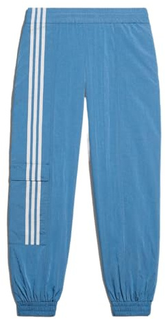 adidas Originals Ivy Park Unisex Nylon Track Pants, Blue, Light Blue, XX-Small