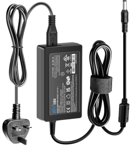 KFD 24V Power Supply Adapter Cable for DYMO LabelWriter 550 5XL 4XL 400 450 330 320 450SE/Twin Turbo/Turbo/Duo Label Printer 2112726 ‎2112724 2112552 S0838960 1860979 DYS865-240250W Switching Charger