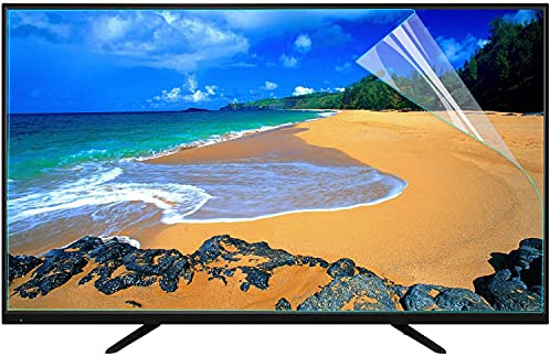 Anti Glare Film TV Screen Protector TV Screen Protector Blue Light Filter Protective Film/Anti-Reflection Rate Up to 90% Relieve Eye Fatigue Fits LCD Led 4k OLED and QLED HDTV ( 60in(1338x756mm))