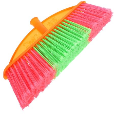 Beavorty Sweeping Handle Broom Head Replacement 1pc Plastic Broom Part for Floor Cleaning