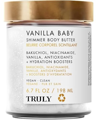 TRULY VANILLA BABY SHIMMER BODY BUTTER