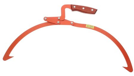 Mipcase Pinza Troncos Alta Resistencia Gancho Transportar Troncos Herramienta Madera