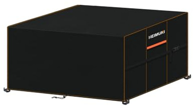 HEIMUNI Gartenmöbel Abdeckung Wasserdicht 100x80x74cm Gartentisch Abdeckung Abdeckplane Gartenmöbel 420D Oxford Gewebe Tisch Abdeckung Gartenmöbel Schutzhülle für Gartentisch