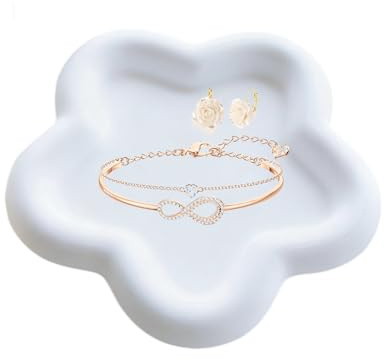 Biluer Svuotatasche Design Moderno, Svuotatasche Ingresso Svuota Tasche Da Ingresso Un Vassoio Portagioie Dalla Forma Irregolare,Comodo Per Riporre Vari Piccoli Gioielli