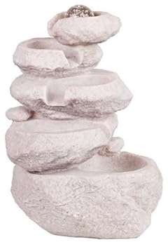 Kaskadfontän for bordsskiva, meditationsvattenfall, Feng Shui-vattenfall for bordsskiva