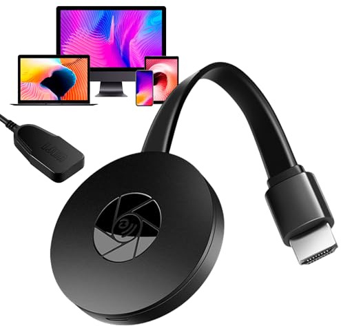 HDMI Wireless Display Adapter – 1080P WiFi HDMI Dongle for TV, Projector, Screen Mirroring Dongle Projector TV Streaming Stick for iPhone iPad Android Windows Mac Airplay DLNA