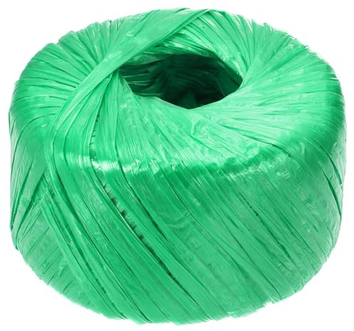 QUARKZMAN Poliestere Nylon Corda Plastica Spago, 100m/328ft Corda Nylon Domestica Legatura Polipropilene Spago Filato Per Casa Giardinaggio Legatura Artigianato Giardino, Verde