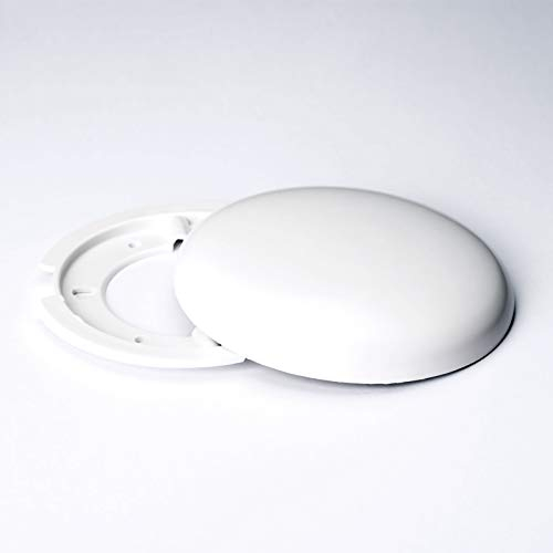ORION LIGHTSTYLE Extra flat cover junction box PVC 100mm white canopy ceiling box termination