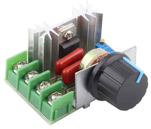 25A 50-220 V 2000 W Regolatore di Tensione del Regolatore di Velocità del Motore AC, Modulo Regolatore di Velocità del Motore Dimmer SCR di Alta Qualità