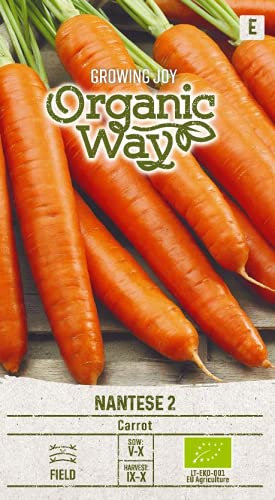 Organic Way | CAROTTE NANTAISE 2 des graines | Graines de légumes | 1 Paquet