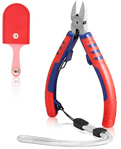 GOLD DEER Pinze per taglio di fili diagonali di precisione Frese a filo Tagliafili Tagliafili Pinze elettroniche Mini taglierina laterale diagonale Pinze da taglio laterale per modelli elettronici