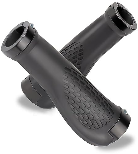 Fahrradgriffe Ergonomisch Lenkergriffe Fahrrad Lenker Griffe Mountainbike Fahrradlenker 22,2 mm MTB Handgriffe Rutschfester Gummi Bike Zubehör für Mountainbike Trekkingrad E-Bike Rennrad