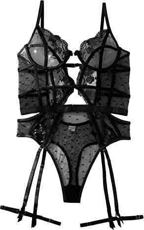 Frauen Dessous Strumpfhose Ouvert Transparent Strass Glänzend Fishnet Elastisch Transparent Spitze Ouvert Im Schritt Mit Fuß Thigh Highs Hoher Taille Verführerischer Strapse Nachtwäsche Strumpfgürtel