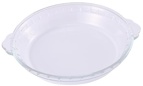 Warmhm Plat En Verre Transparent Moule Pour Cuisson Au Four à Micro-ondes Pour Cuisine Et Maison