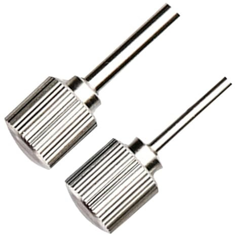 Harilla 2 Pieces Piping Nozzles Icing Piping Nozzle Whipped Cream Dispenser Injector Tips