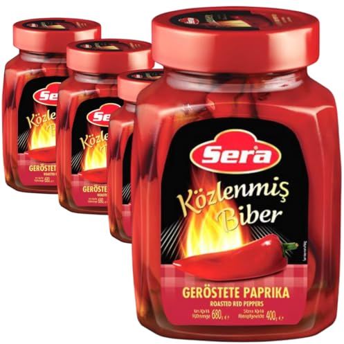 Les Poivrons grillés 680 Gramme x 4 pièces