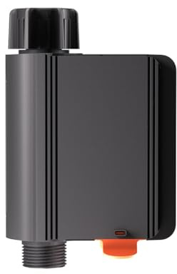 Jasaly Intelligentes Zigbee-Wasserventil, Intelligenter Bewässerungsschalter mit Zeitsteuerung, IP55, Automatische Bewässerung, Einfach zu Installierende Fernbedienung B