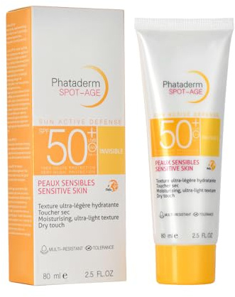 Factor 50 Sun Cream for Face & Body, 80ml | Lightweight Hydrating, Broad-Spectrum UVA & UVB Protection, Non-Greasy Daily Sunscreen
