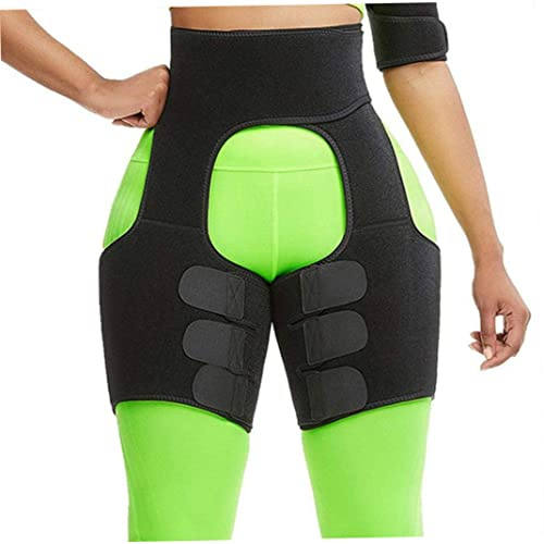 Comebachome 3 po en 1 pavillon de la hanche à la cuisse de cuisse la enveloppe support support enveloppe l'aine pour les hommes et les femmes tirées quadriceps