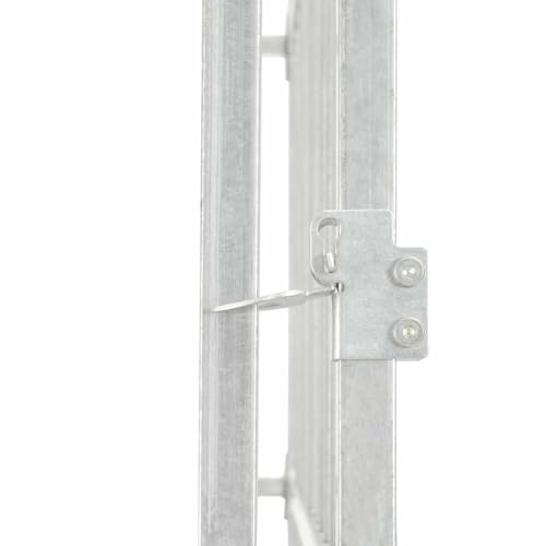 Vopese Großer Hundezwinger aus verzinktem Stahl - Spiel, Sport und Schutz für Hunde - Maße 382x192x225 cm Model145024