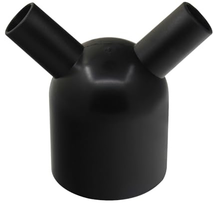 Absauganlage y verteiler absaugschlauch y stück absaug y absaugadapter abzweigstück späneabsauganlage reduzierstück (ID95mm OD100mm)
