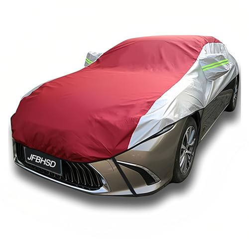 Half Car Cover for Audi A3 Cabriolet 2008-2023, Waterproof And Uv-Proof Car Windshield Cover, Dustproof Breathable Anti-Scratch Rainproof Snowproof And Windproof
