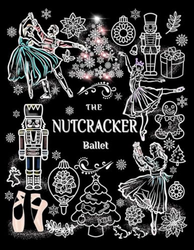 The Nutcracker Ballet Composition Notebook for Ballerinas: Wide Ruled 110 pages (8.5 x 11 inches)