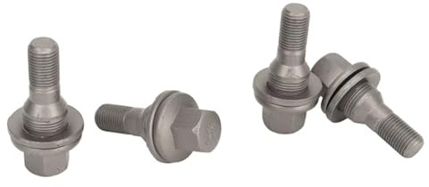 Goujons de Roue Compatible Avec Peugeot Pour 3008 2009 2010 2011 2012 2013 2014 2015 2016 4 Pièces 17 Mm Boulons De Roue Hexagonaux Écrous De Pneu Goujons De Remplacement