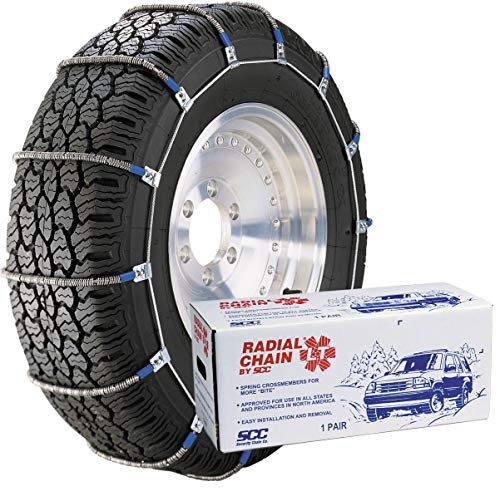 SCC TC2111MM Radial Chain LT Cable Tire Traction Chain for Light Trucks - Set of 2