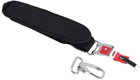 KSTE Trimmer Schultergurt, Schultergurt Tragegurt für Motorsense aus Nylon, Verstellbarer Rasentrimmer Schulter-gurt mit Tragehaken Kit für Trimmer Rasentrimmer Freischneider Ersatzwerkzeug