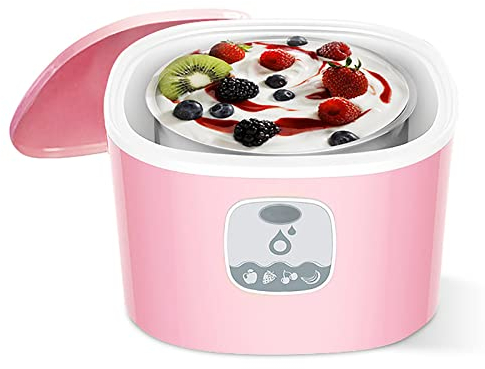 HMTE Machine à yaourtière dans la Cuisine de la Maison - Kit de yaourtière, démarreur de yaourtière, Machine à Yaourt glacé, Machine à yaourtière pour Enfants, yaourtière, yaourtière