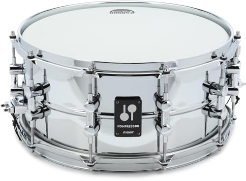 Sonor Kompressor Series Steel Snare Drum - 6.5 x 14-inch