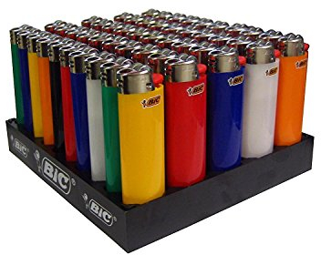 50 Stk. BIC-Maxi Feuerzeuge