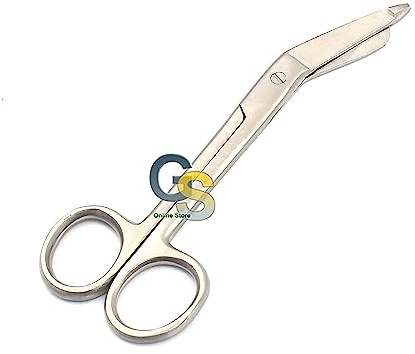 G.S Lister Bandage Scissor, 5.5 INCH, 1.40 Ounce