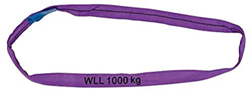 PETEX WLL 47201124 Round Sling 1,000 kg Length 1.5 m Circumference 3 m Purple