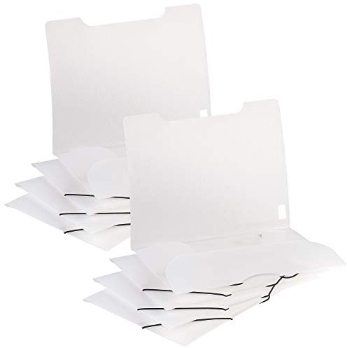 General Office Sammelmappe: 8er-Set Eckspanner-Einschlagmappen, Gummizug, Kunststoff, (Mappen, Gummizugmappen, Hefter)