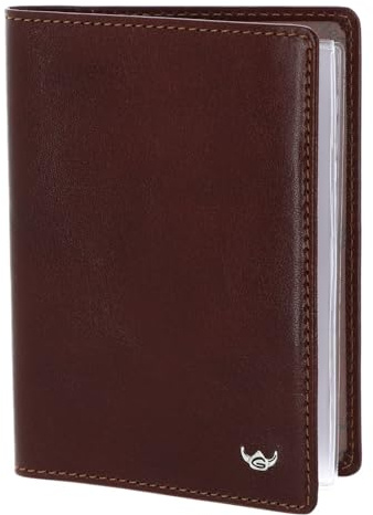 Golden Head Leder Ausweisetui Colorado RFID Protect Ausweishülle 4408 Tabacco braun