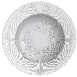 Tramontina - Platos hondos redondos decorados porcelana 23 cm Isabel.