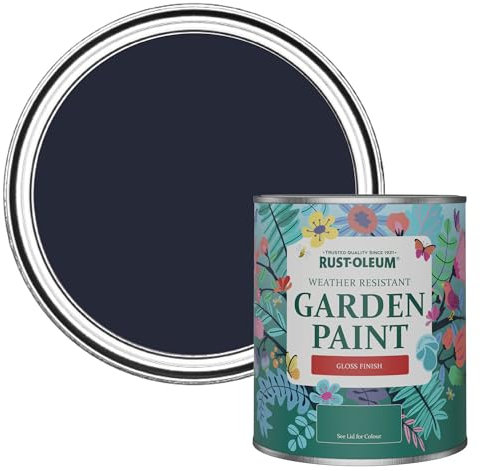 Rust-Oleum Blue Mould-Resistant Garden Paint in Gloss Finish - Odyssey 750ml