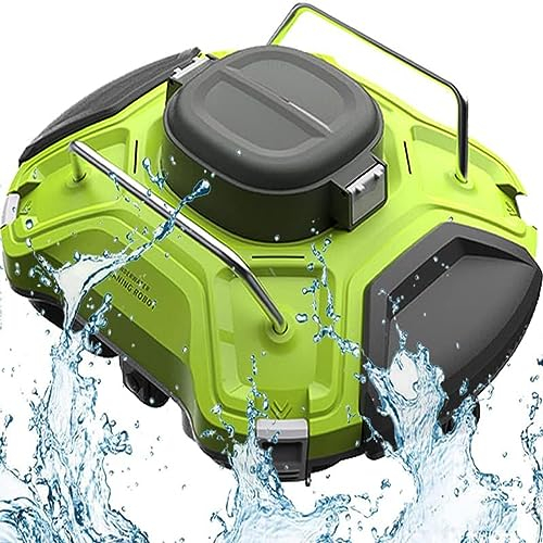 Pool Cleaner,Underwater Automatic Pool Vacuum Cleaner, Automatic Robotic Pool Cleaner, Wall Climbing Underwater Cleaner with Smart Navigation
