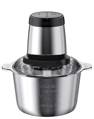 Meat Grinders Mini Food Processors, Electric Food Chopper with Stainless Steel Bowl for Meat, Vegetables, Fruits and Nuts (3L)