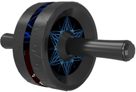 NMGHUTE Bauchroller Bauchmuskeltrainer Bauchtrainer Ab Roller Wheel Home Gym Office Fitness Ganzkörpertraining Für Bauch, Rücken, Arme Und Rumpfkraft Bauchrad Bauchtrainer ab Roller(Blue)