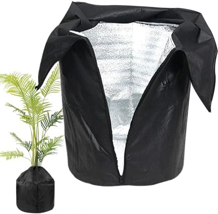 Generisch Pflanzen Frostschutzhülle, Pflanzen Winterschutzhülle, Pflanzentopf Winterhülle mit Frostschutz, Kaltwetter Topfpflanzen Schutzhülle für Obstbäume, Blaubeersträucher