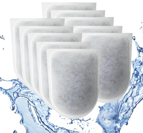 Yoolight 10 Packs Carbon Filter Cartridges for Tetra EasyCrystal Filter Pack C600, Replacement Filter Cartridges for Tetra EasyCrystal ﻿