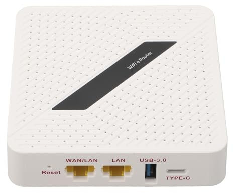 Router Gigabit Wireless AX1800 MU MIMO Router da Viaggio Portatile per Gen2 Gen3 Dual Band 2.4G 5.8G Supporto per VPN Mash EP-RT2656 (Spina europea)