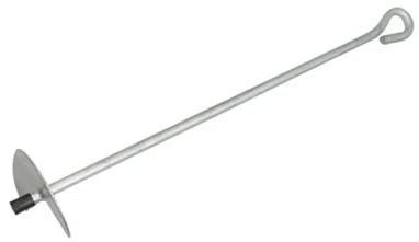 SLAHAJ trampoline parts Trampoline Accessories Ground Anchor Earth Anchor 19.7Inches Tent Stakes Metal Anchor Hook For Fences Trampolines, Swing Sets, Car Ports, Shelter