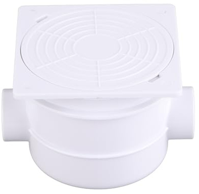 Unterwasser-Anschlussdose für Pool- und Sichtbeleuchtung, Material: Kunststoff, Weiß, unterputzdose