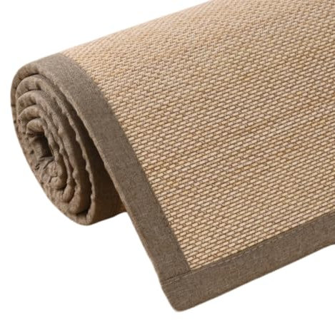 Japanische Bodenmatte, Bambus-Teppich für Wohnzimmer, Schlafzimmer, Bodenschutz und Heimdekoration, Krabbel-Spielmatte, natürliche Holzfarbe, 200 x 180 x 2 cm