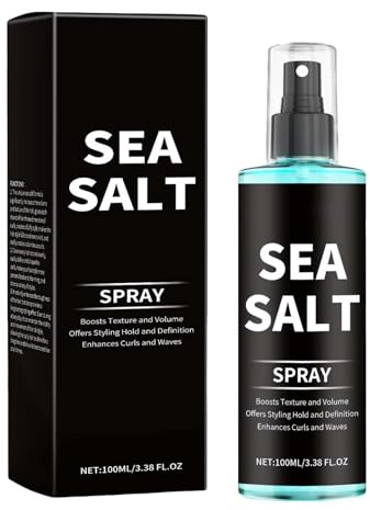 Meersalzspray für Männerhaar – Haartexturierungsspray, Surfspray für mehr Volumen und Textur. Meersalzspray für Männer, Strandhaarspray (1pc)